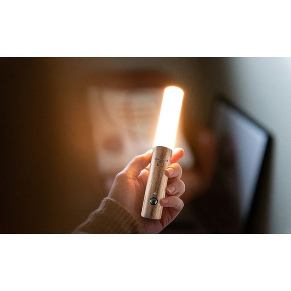 Brūna LED sienas lampa ar USB Baton – Gingko-image-4