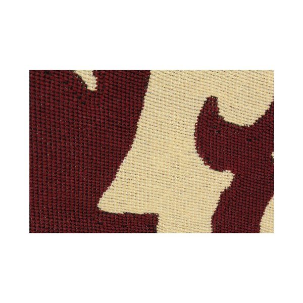 Sarkanais paklājs Floorist Agac Claret Red, 80 x 150 cm-image-1