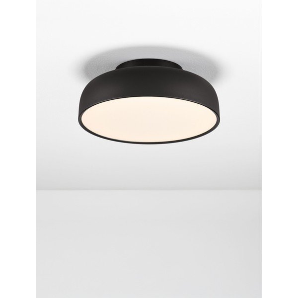 Matēti melna alumīnija LED griestu lampa ar regulējamu spilgtumu Noelia – Nova Luce-image-3
