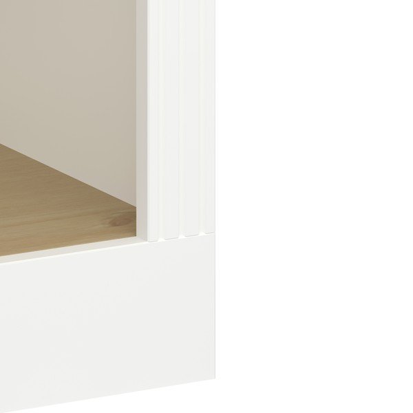 Balts grāmatu plaukts no priedes 82x189 cm Nola – Tvilum-image-3