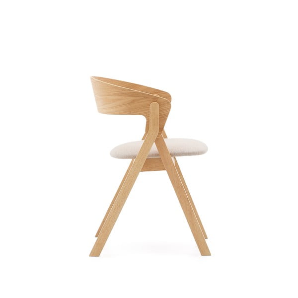 Dabīga toņa pusdienu krēsls Godia – Kave Home-image-3