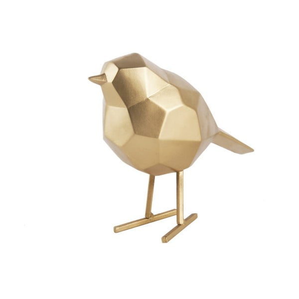 Zelta krāsas dekoratīva statuete PT LIVING Bird Small Statue