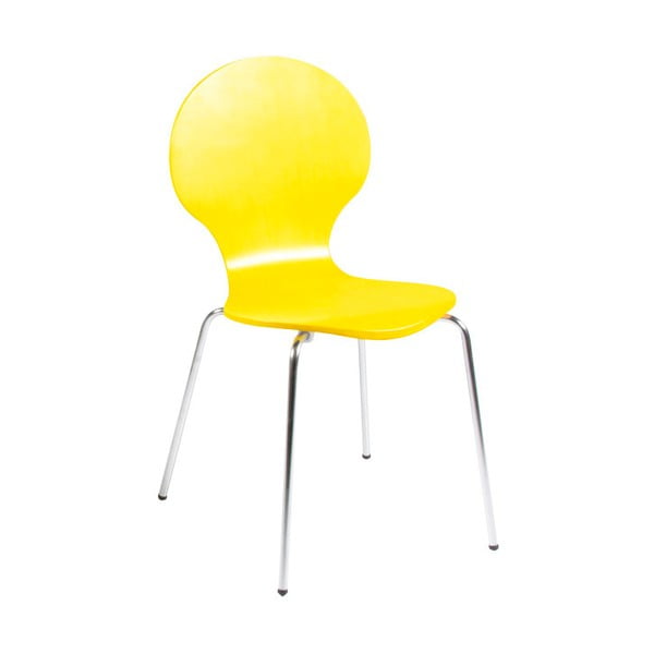 Dzeltens Actona Marcus ēdamistabas krēsls