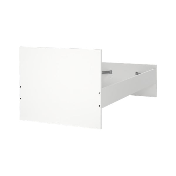 Balta vienvietīga gulta 90x190 cm Naia – Tvilum-image-4