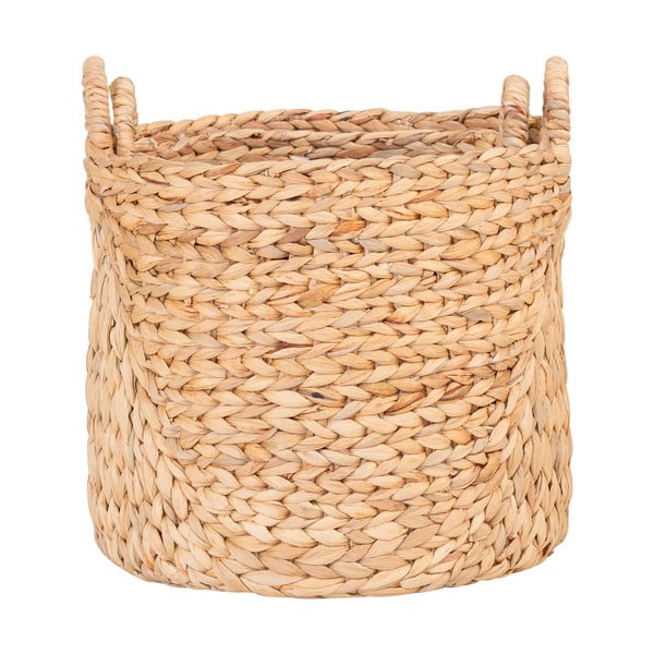 Uzglabāšanas grozi (2 gab.) no ūdens hiacintes ø 35x37 cm Passo – House Nordic-image-2