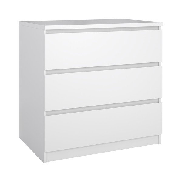 Balta kumode 77x76x50 cm Naia – Tvilum