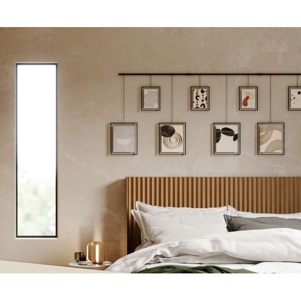 Melni metāla piekarināmi foto rāmji (9 gab.) 223x77,5 cm Exhibit – Umbra-image-4