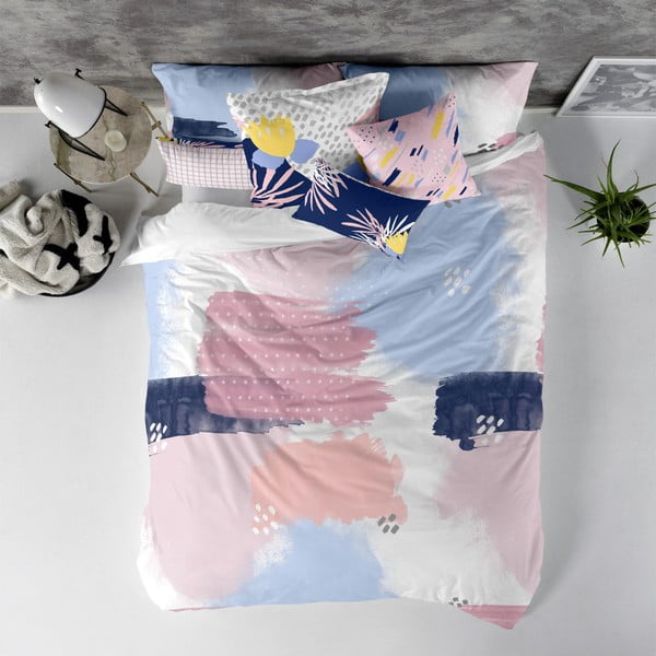 Kokvilnas segas pārvalks Blanc Tempera, 140 x 200 cm-image-2