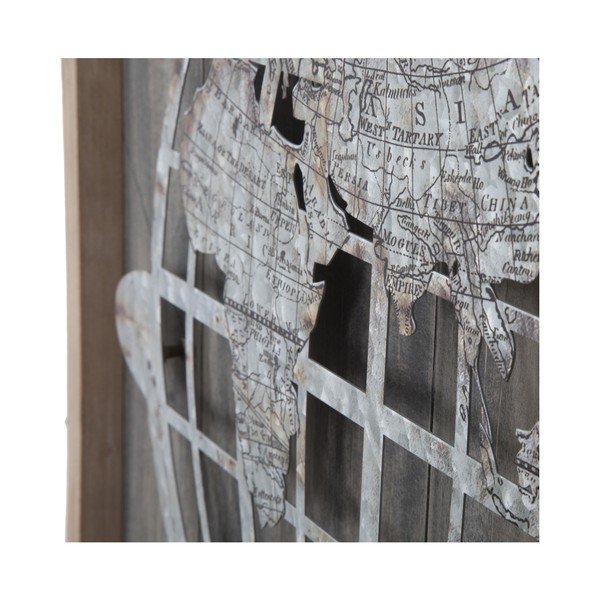 Mauro Ferretti Metal World Tenebris koka sienas dekors, 60 x 80 cm-image-3