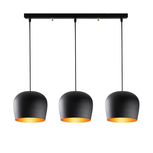 Melna piekaramā lampa Berceste – Opviq lights-image-2
