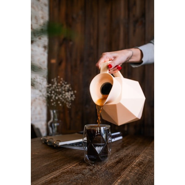 Krēmkrāsas termoss Vialli Design Geo, 1 l-image-4