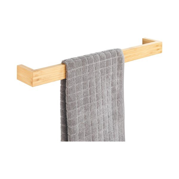 Bambusa sienas dvieļu turētājs Wenko Light, platums 60 cm-image-1