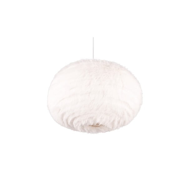 Krēmkrāsas piekaramā lampa ø 50 cm Furry – Reality-image-2