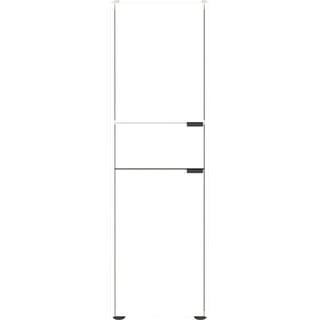 Balts augsts vannas istabas skapis 34x111 cm Forano – Germania