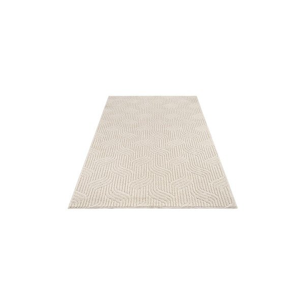 Krēmkrāsas mazgājams paklājs 150x230 cm Loopy – Mila Home-image-3