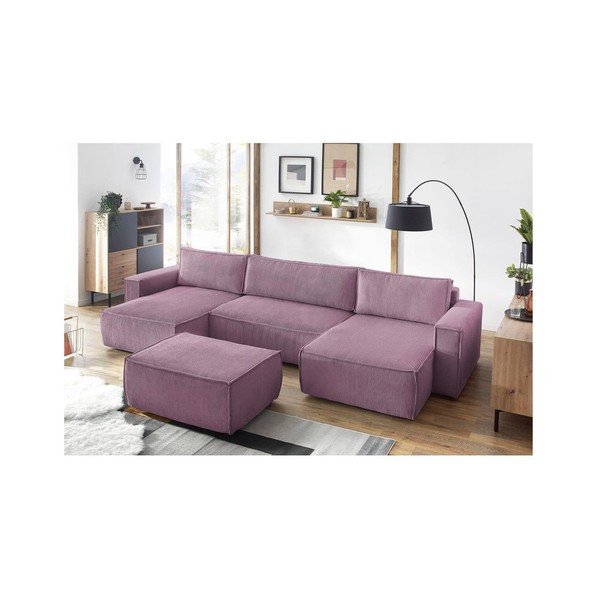 Rozā velveta pufs Nihad – Bobochic Paris-image-4