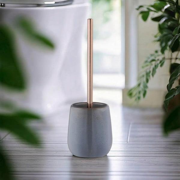 Pelēka keramikas tualetes birste Sirmione – Wenko-image-1