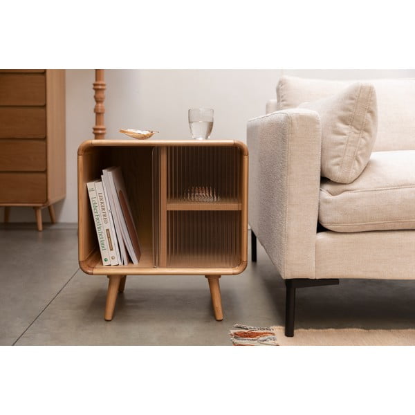 Masīvkoka sānu galdiņš 40x50 cm Rise – Zuiver-image-1