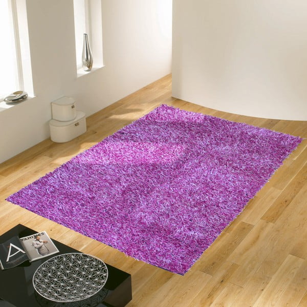 Violets paklājs Webtappeti Shaggy, 75 x 155 cm