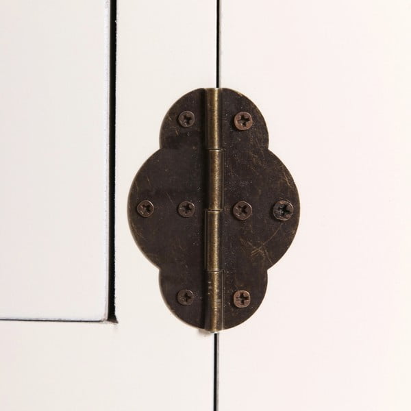 Balta zema kumode 130x50,5 cm Oriente – Ixia-image-3