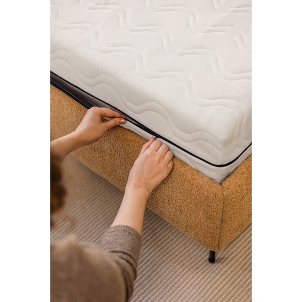 Stingrs/vidēji stingrs putu divpusējs matracis 90x200 cm Snooze Balance – Bonami Essentials-image-3