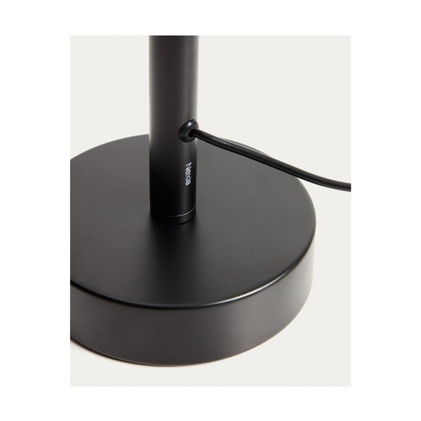 Melna LED stāvlampa (augstums 60 cm) Bow – Kave Home-image-4