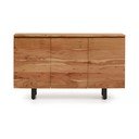 Dabīga toņa akācijas masīvkoka kumode 150x88x40 cm Uxue – Kave Home