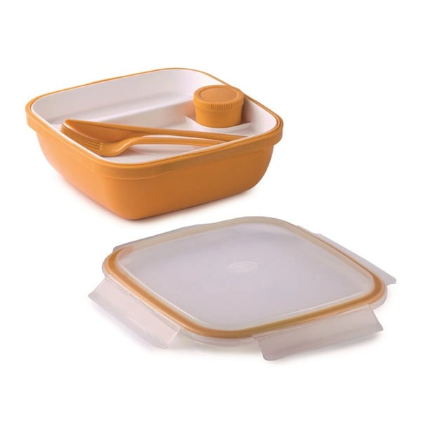 Pusdienu kārba ar galda piederumiem ar nodalījumiem Fresh – Snips-image-4