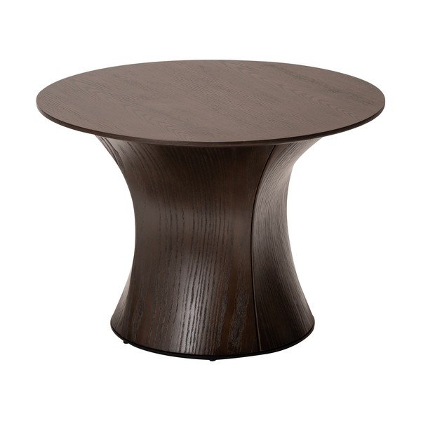 Apaļš sānu galdiņš ar oškoka imitāciju ø 60 cm Root – DAN-FORM Denmark-image-1
