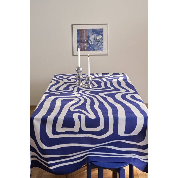 Kokvilnas galdauts 145x250 cm Labyrinth – Jotex-image-1