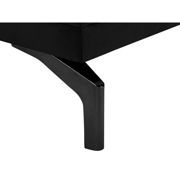 Melns dīvāns ar kāju balstu melnā krāsā Windsor & Co Sofas Jupiter-image-4