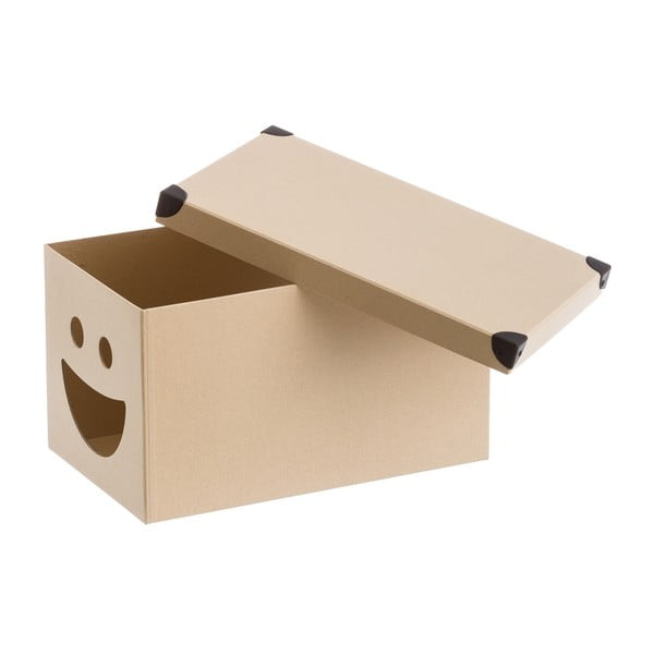 Kartona uzglabāšanas kastes bērniem (10 gab.) Smile – Casa Selección-image-1