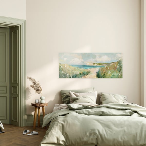 Glezna 60x150 cm Gouache Sea – Styler-image-1