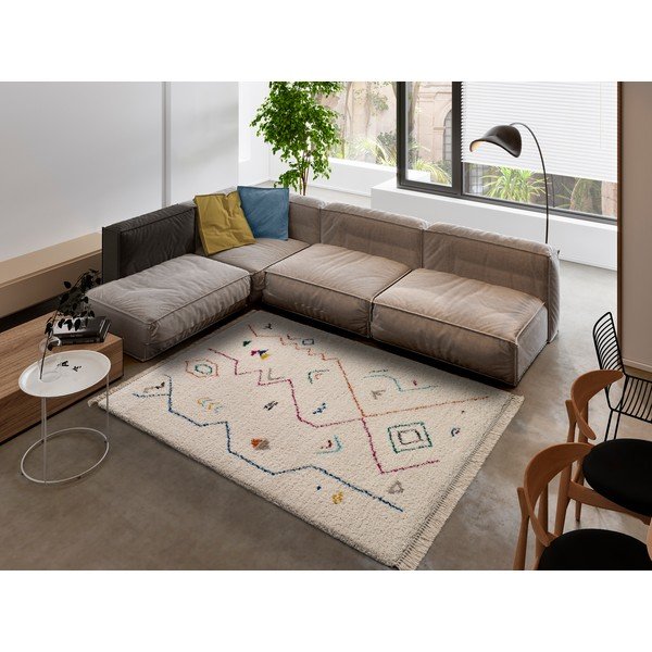 Krēmbalts paklājs Universal Yveline, 120 x 170 cm-image-1