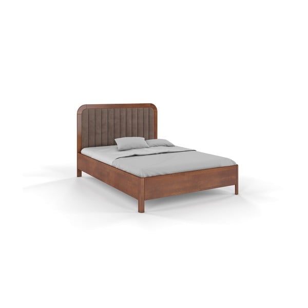 Brūna vienvietīgā gulta 120x200 cm Visby Modena – Skandica