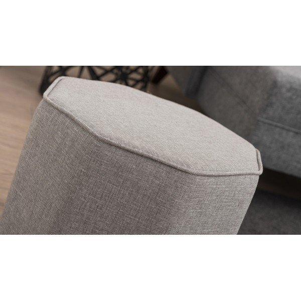 Gaiši brūns pufs Hexa – Balcab Home-image-3