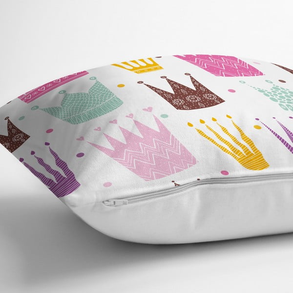 Bērnu spilvendrāna Colorful Crown - Minimalist Cushion Covers-image-1