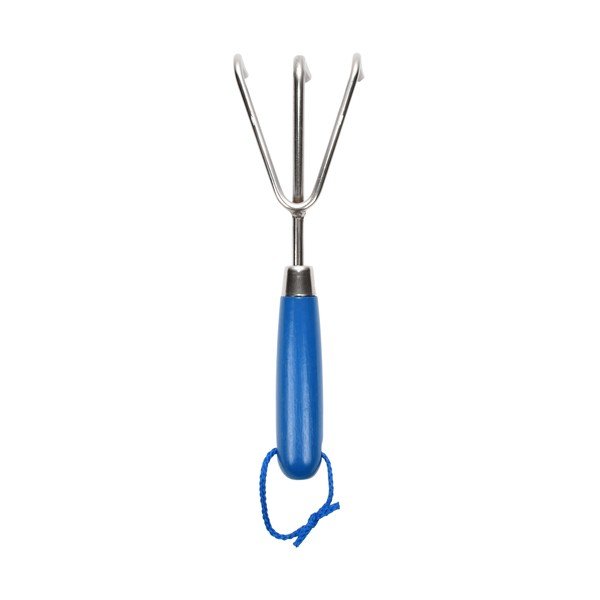 Tumši zils Esschert Design Gardener dārza grābeklis, garums 28,1 cm