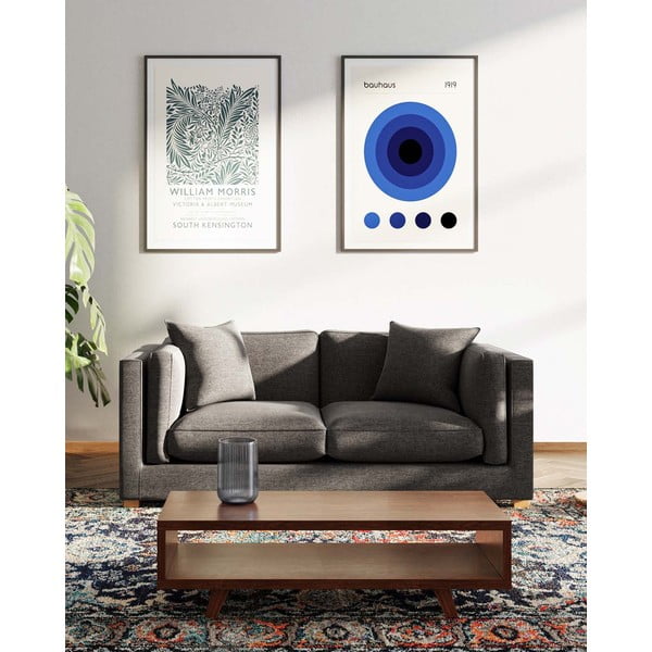 Antracīta pelēks dīvāns 195 cm Pomo – Ame Yens-image-3