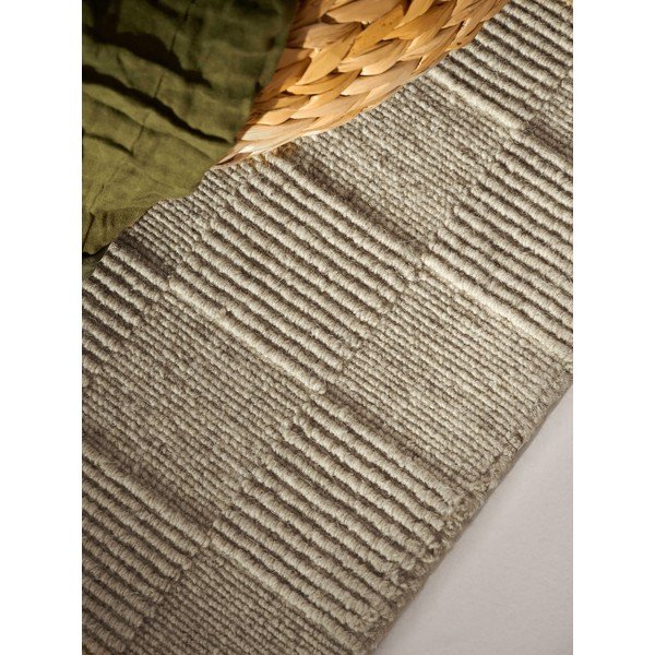 Bēšs ar rokām darināts vilnas celiņa paklājs 80x200 cm Scala – Villeroy&Boch-image-4