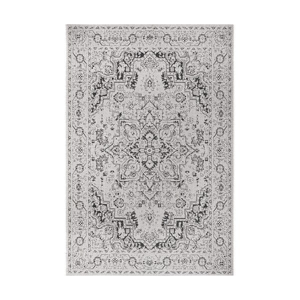 Melni bēšs āra paklājs Ragami Vienna, 200 x 290 cm