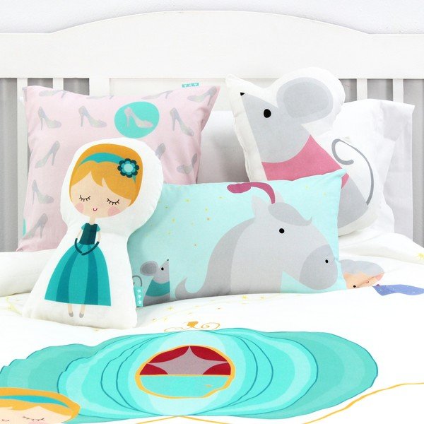 Abpusēja kokvilnas spilvendrāna Mr. Fox Pumpkin, 50 x 30 cm-image-3