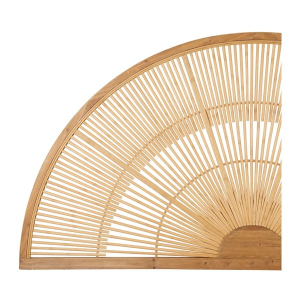 Koka/bambusa sienas dekors 159x80 cm Solor – Sema-image-3