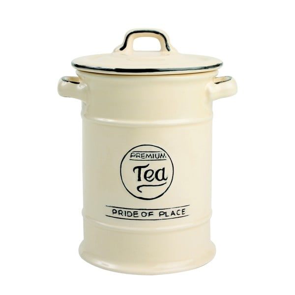 T&G Woodware Pride Of Place Krēmkrāsas keramikas tējas burka