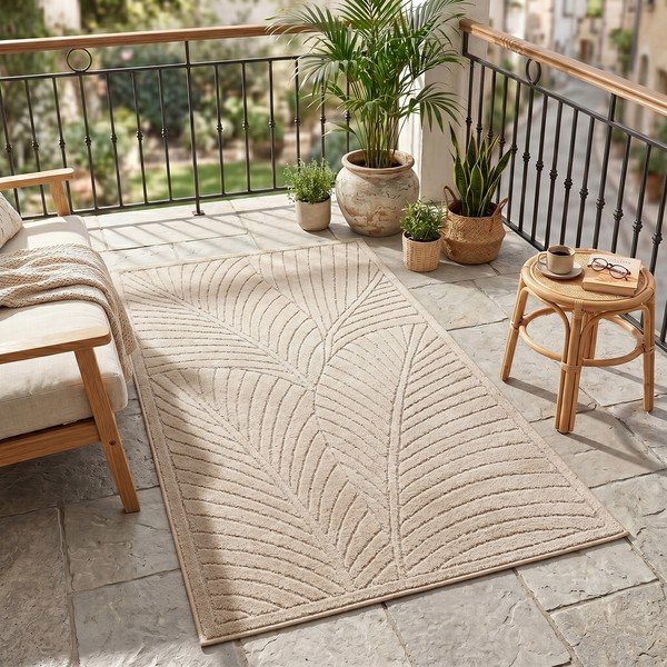 Bēšs iekštelpu un āra celiņa paklājs 80x250 cm Nova 1203 – Ayyildiz Carpets-image-1