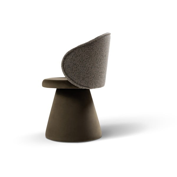 Tumši zaļš samta atpūtas krēsls Inez – Micadoni -image-3