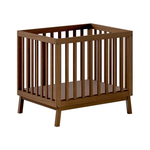 Brūna priedes masīvkoka bērnu sētiņa 95x75 cm Sezane – Vipack