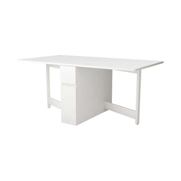 Balts saliekams daudzfunkcionāls galds Woodman Kungla-image-3