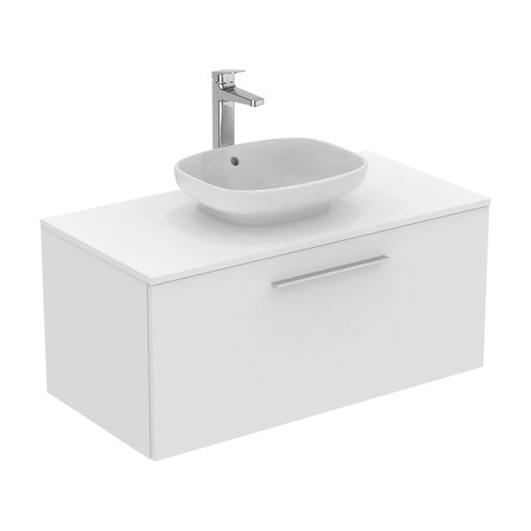 Dabīga toņa vannasistabas letes virsma ar ozolkoka imitāciju 60x51 cm i.Life B – Ideal Standard-image-2