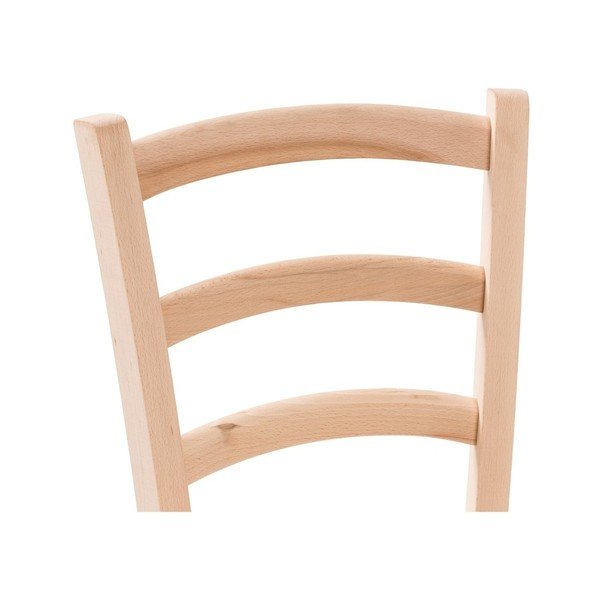 Gaiši brūns dižskābarža koka krēsls Biscottini Alis-image-2